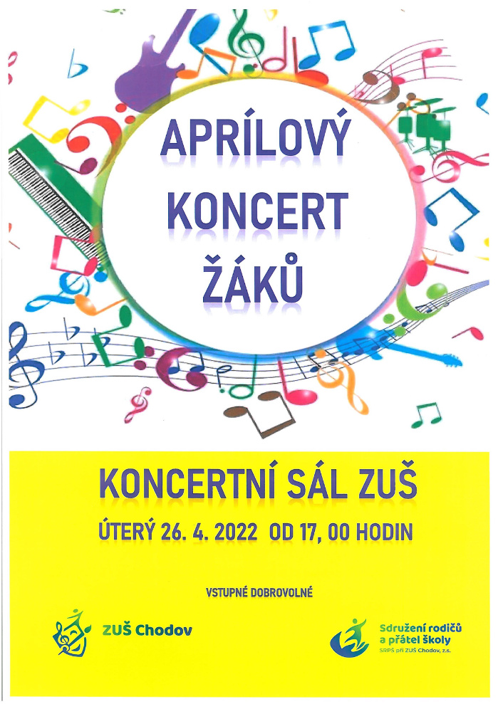 Aprílový koncert žáků ZUŠ